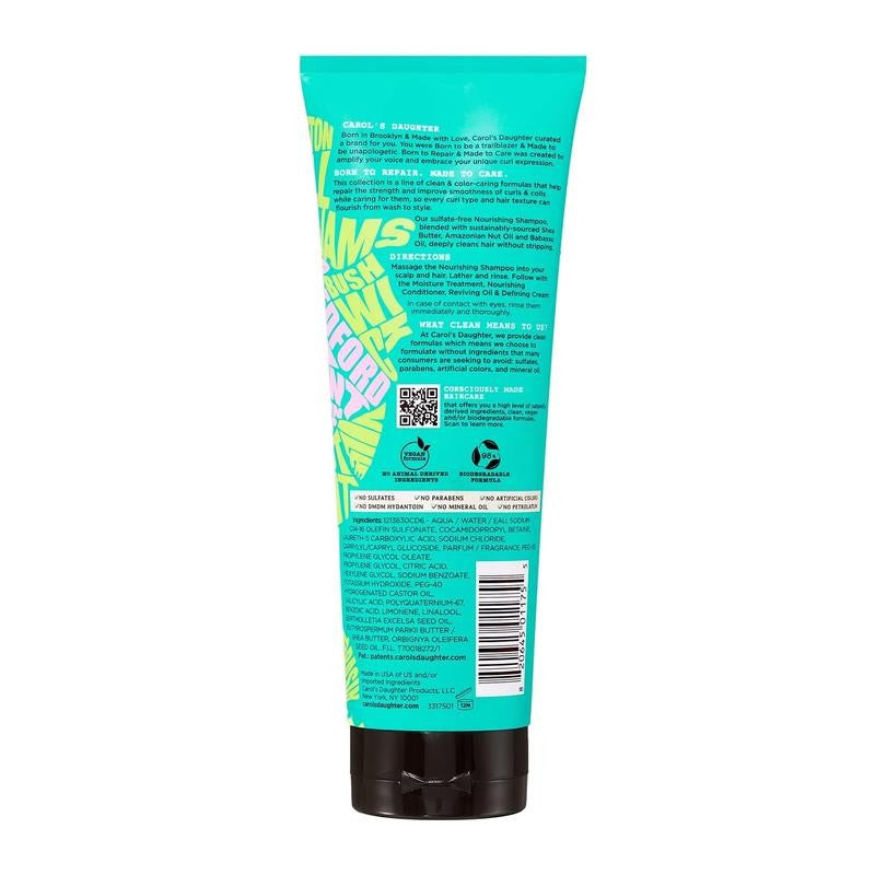 Born to Repair Sulfate- Free Nourishing Shampoo, for All Hair Types, 11 Fl Oz