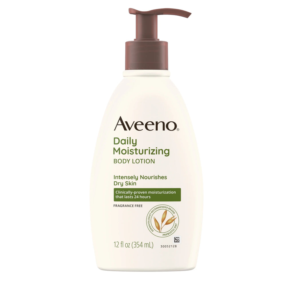 Daily Moisturizing Body Lotion with Oat for Dry Skin, 12 Fl Oz