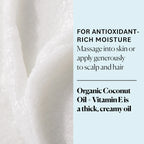 Sky Organics Organic Coconut Oil & Vitamin E Ultra-Hydrating Oil for Hair + Skin, 16.9 Fl Oz