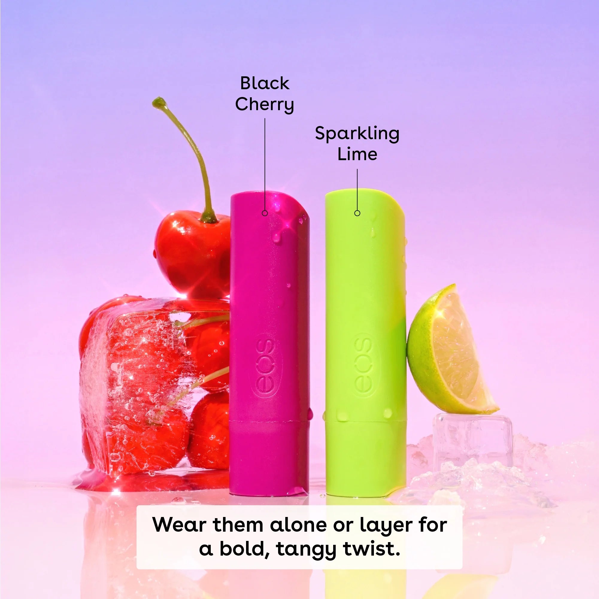 Eos Cherry Limeade Lip Balm Stick - 0.28Oz/2Pk