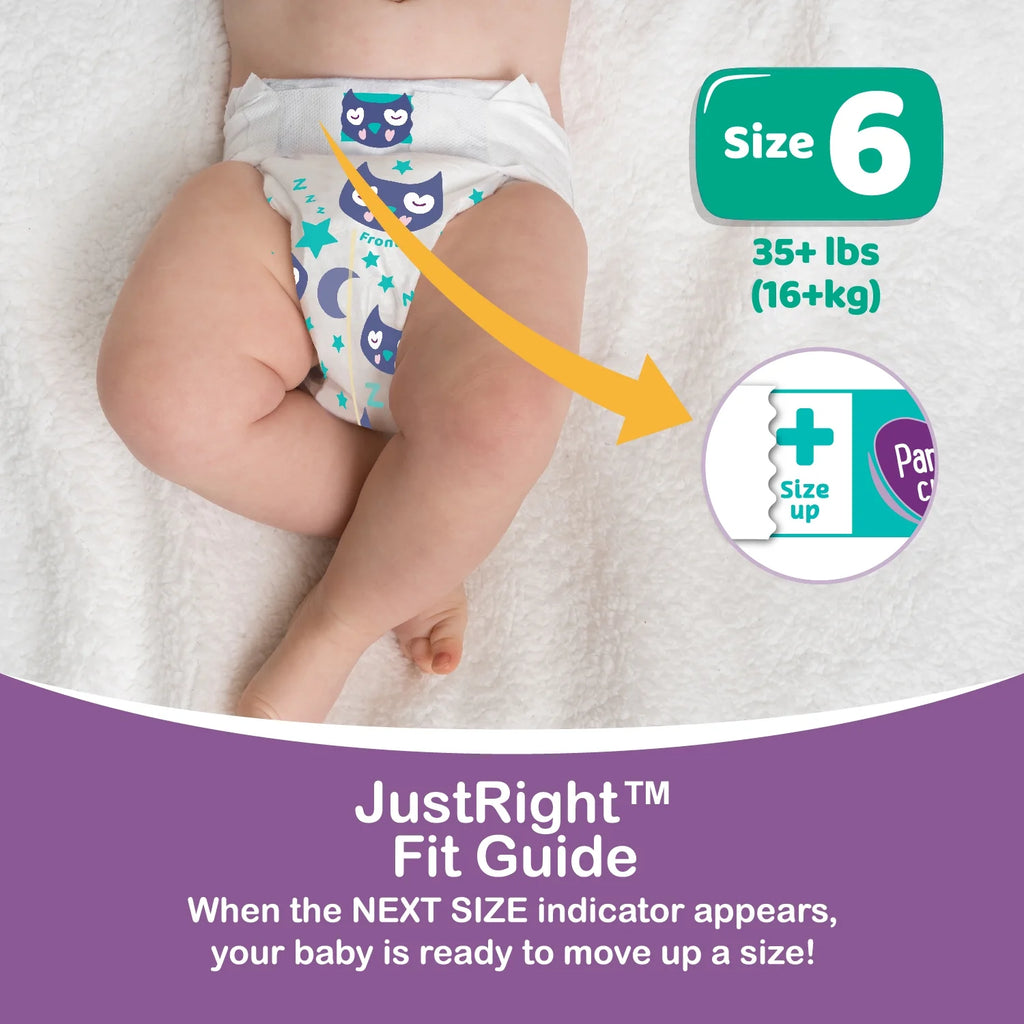 Parent'S Choice Gentle Dreams Overnight Diapers Size 6, 58 Count (Select for More Options)
