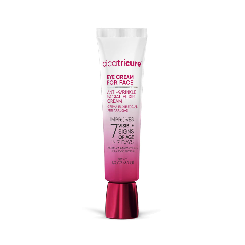 Eye Anti-Wrinkle Cream Antiaging for Face with Peptides and Micronized Vitamins