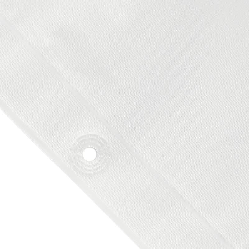 (2 Pack) Light Weight PEVA Shower Curtain Liner, White