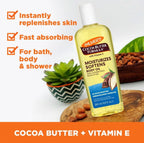 Cocoa Butter Formula Body Oil with Vitamin E: Instant Hydration and Radiant Glow