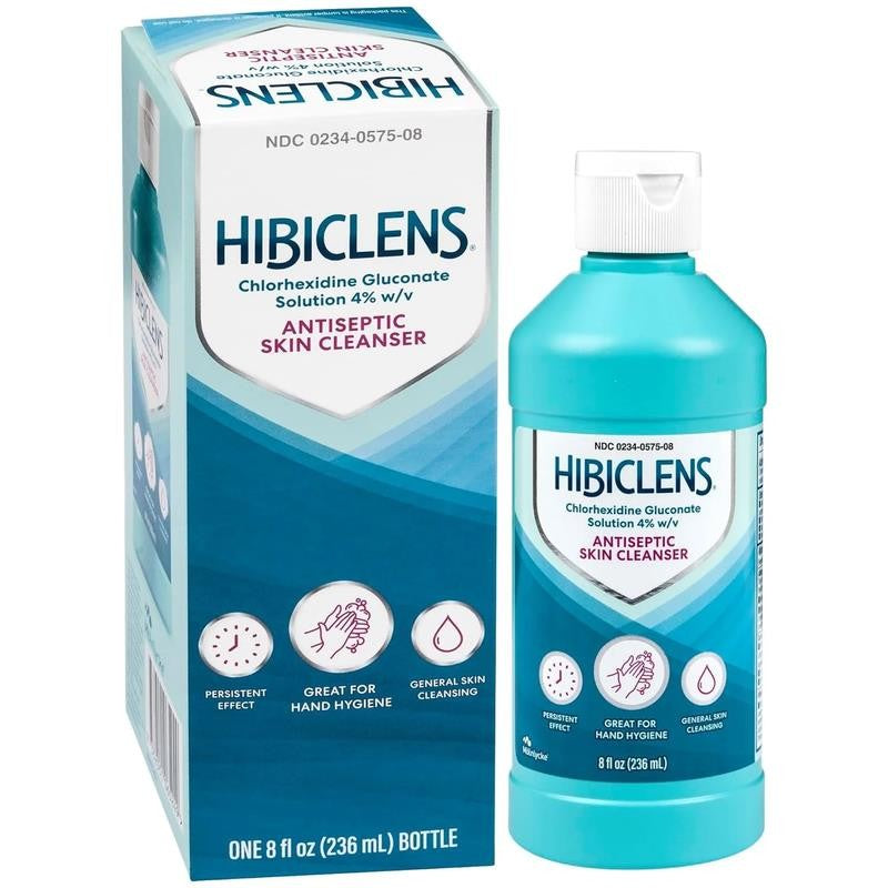 Antiseptic Skin Cleanser & Hand Soap for Home & Hospital - Fast-Acting & Long-La