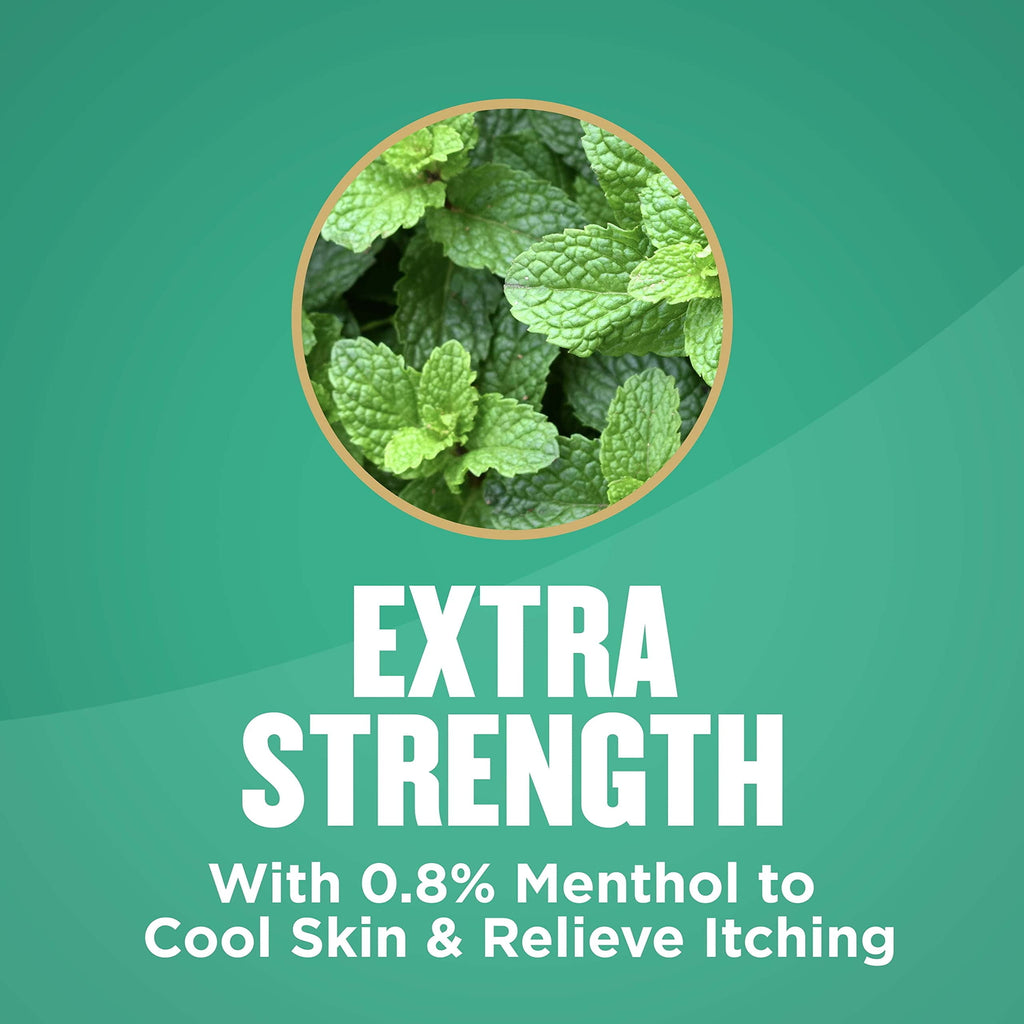 Extra Strength Medicated Triple Action Body Powder with Menthol, anti Chafing, T