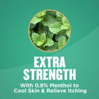 Extra Strength Medicated Triple Action Body Powder with Menthol, anti Chafing, T