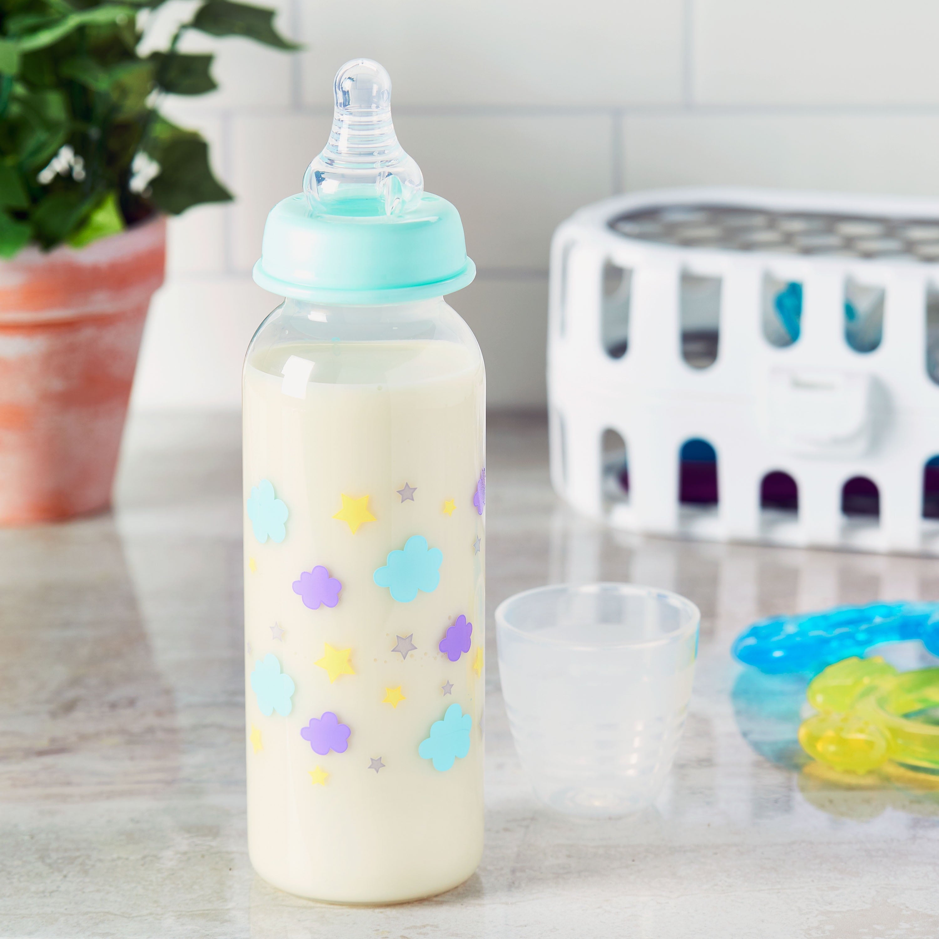 Parent'S Choice Standard Neck Bottle, 9 Fl Oz, Newborn 0+ Months, Neutral, 1 Pack