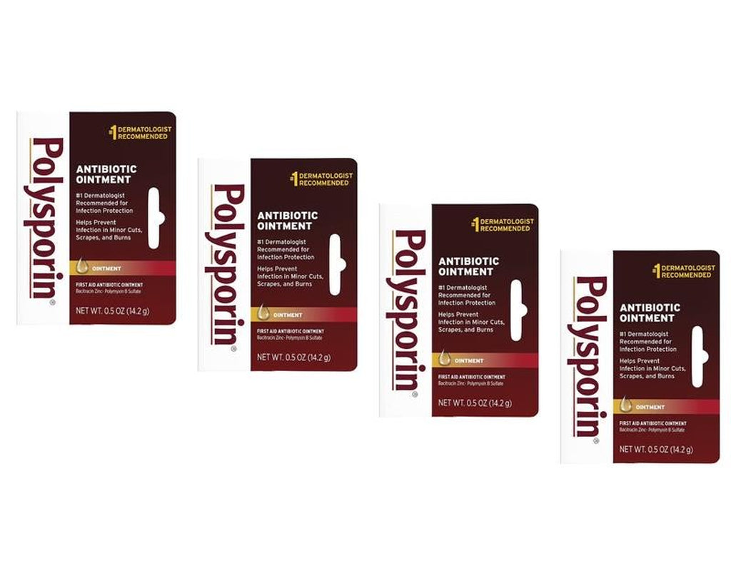 First Aid Antibiotic Ointment 0.50 Oz (Pack of 4)