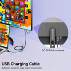 Displayport 1.4 to HDMI 2.1 6 Feet Cable 8K@60Hz 4K@240Hz/165Hz