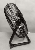 9" 3-Speed High Velocity Wall Mountable Black New Floor Fan