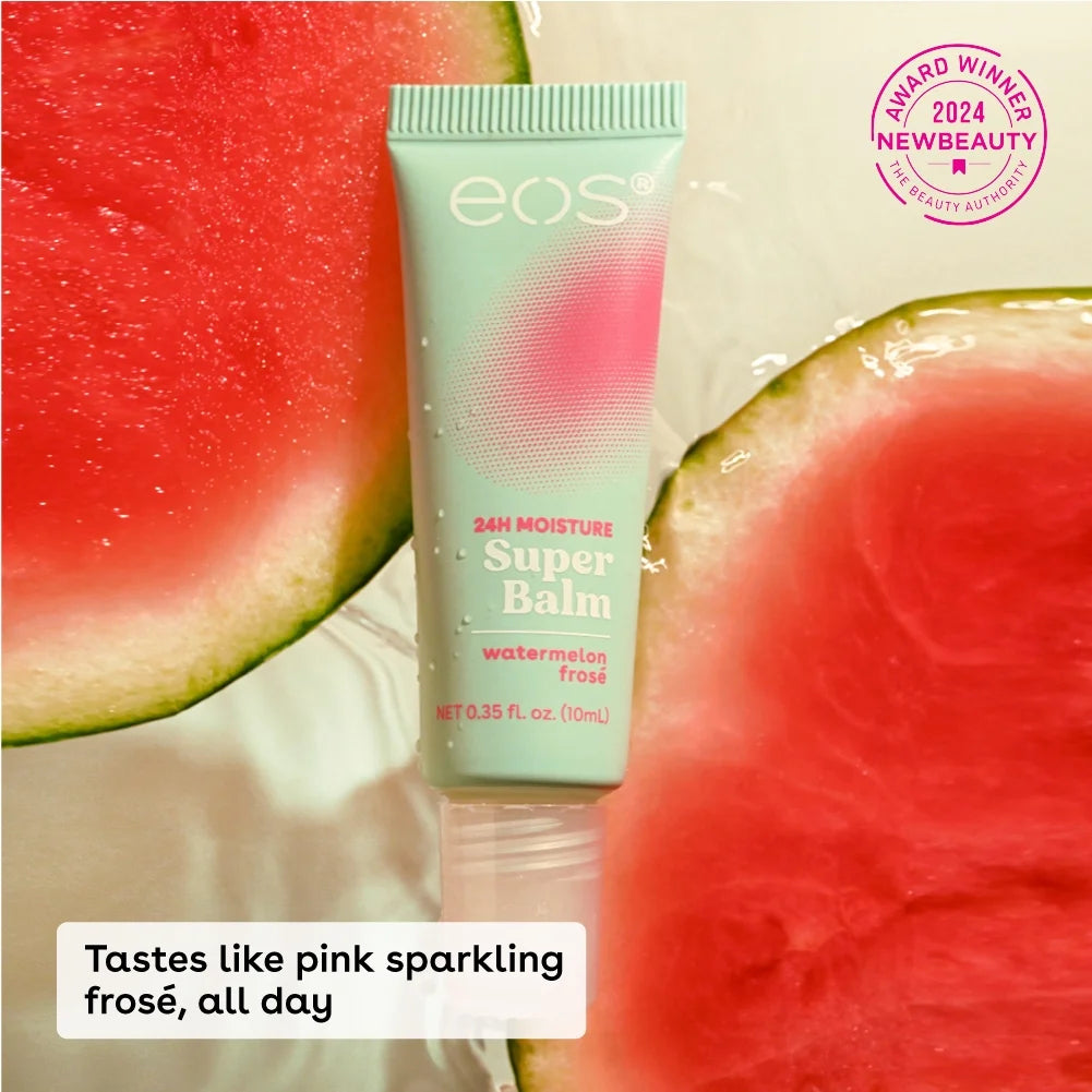 24HR Moisture Super Balm- Watermelon Frosé, Lip Sleeping Mask, 0.35 Fl Oz/1Pk