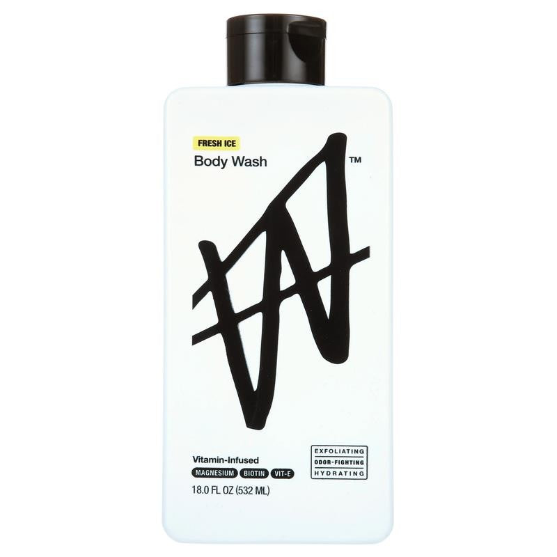 By Jake Paul Body Ash - Exfoliating - Hydrating - Fresh Ice - 18 Fl Oz