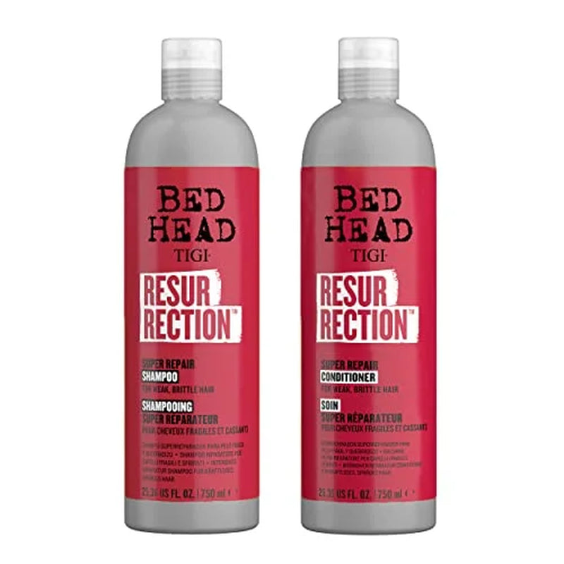 Bed Head Shampoo & Conditioner for Damaged Hair Resurrection Infused with the Re