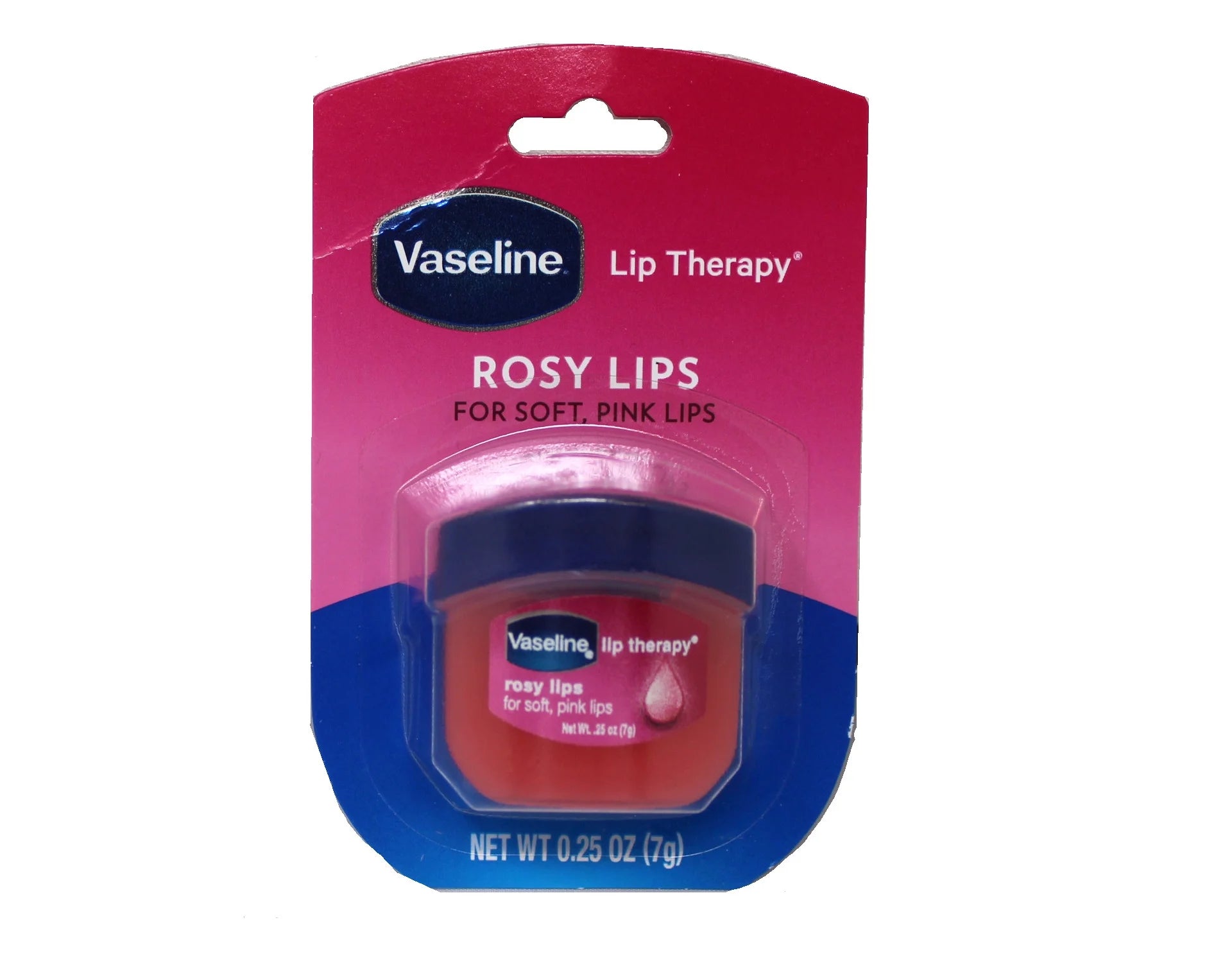 Vaseline Lip Therapy Tinted Lip Balm Mini, Rosy 0.25 Oz