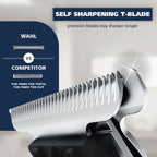 Bald N Shave Rechargeable Two Heads Rinseable T-Blade Trimmer for Men, 3023628