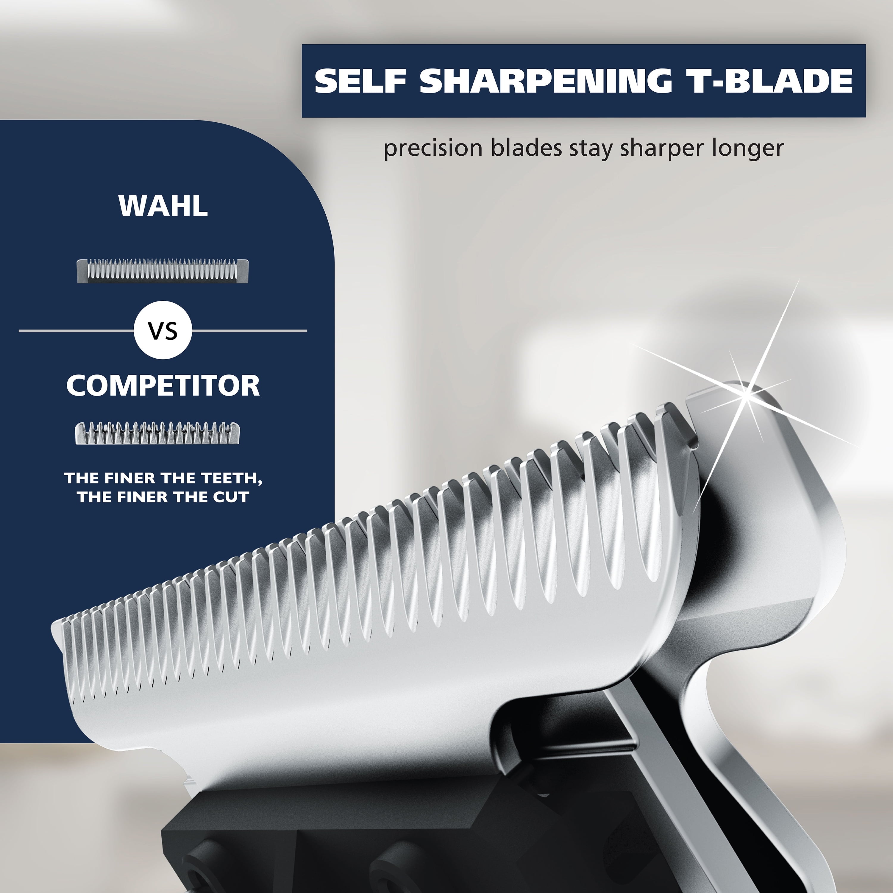 Bald N Shave Rechargeable Two Heads Rinseable T-Blade Trimmer for Men, 3023628