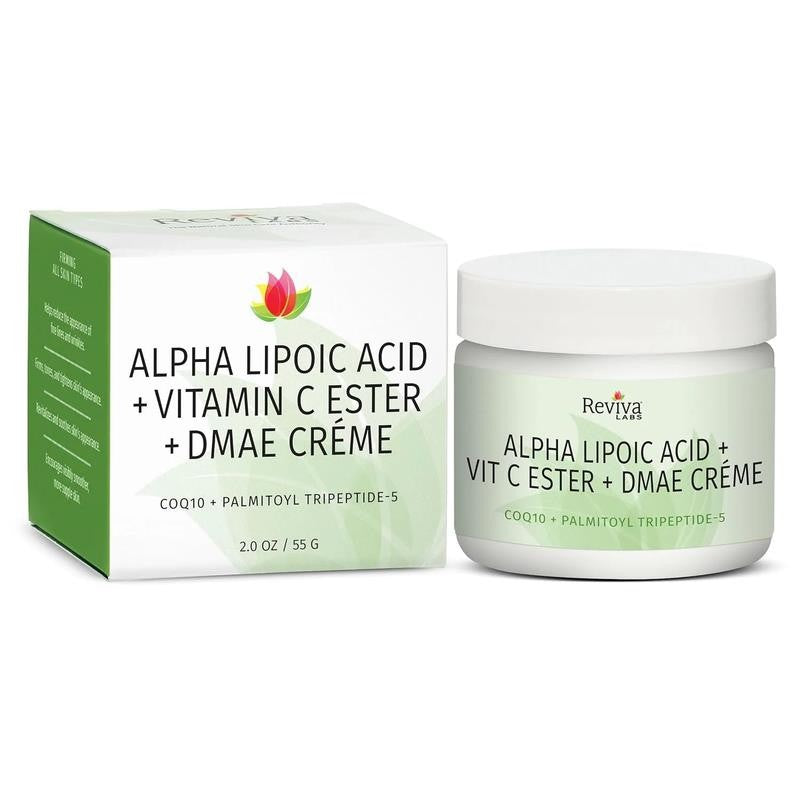 DMAE Cream with Alpha Lipoic Acid, Vitamin C Ester - Skin Firming and Moisturizi