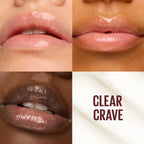 Maybelline Lifter Glaze Oil Balm with Hydrating Oil Blend, Clear Crave, 0.1 Oz