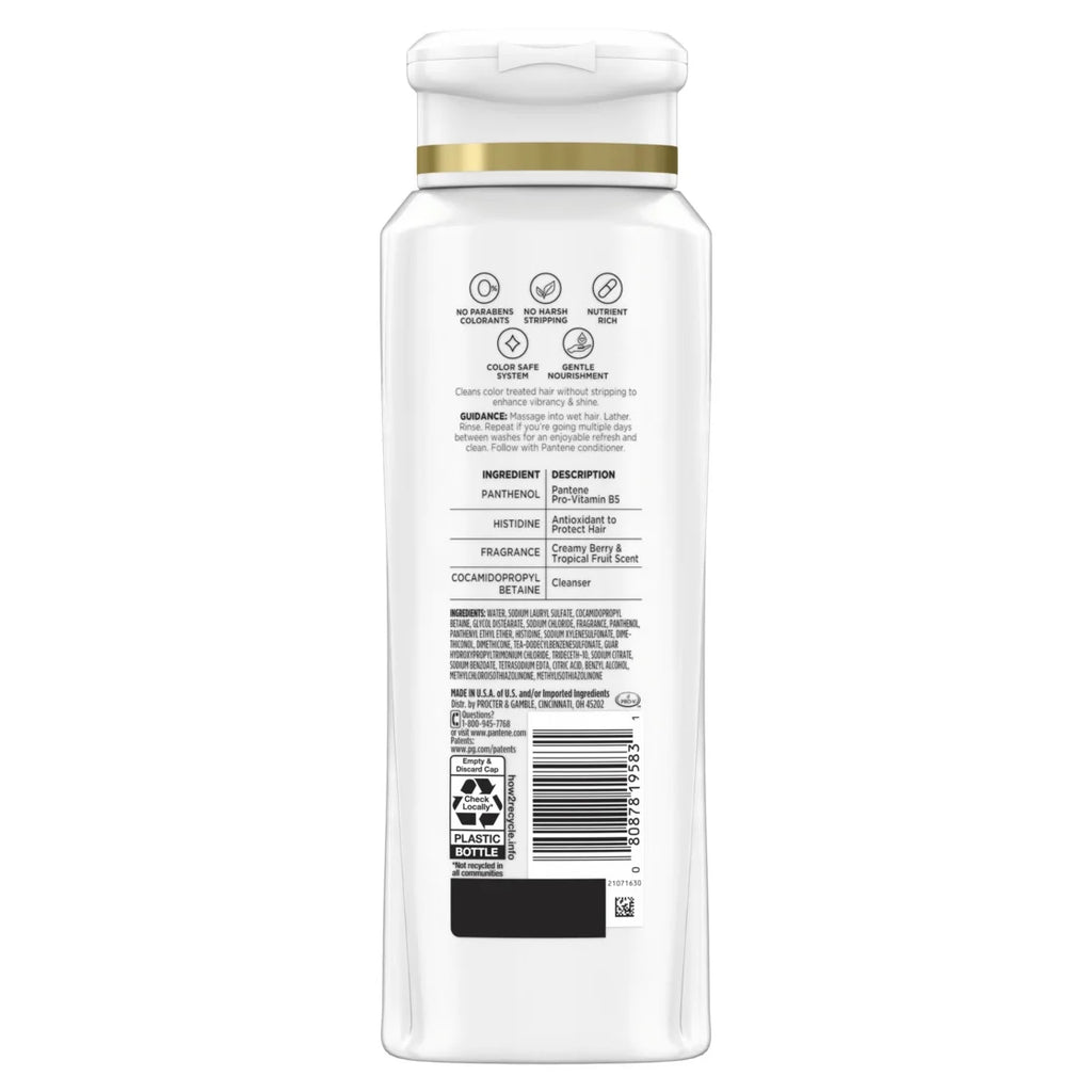 Pantene Pro-V Radiant Color Shine Shampoo and Conditioner, 10.4 Fl Oz + 9.0 Fl Oz