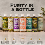 Carolina Castile Sage Lime Castile Soap Liquid - 32 Oz - Made with Organic Olive