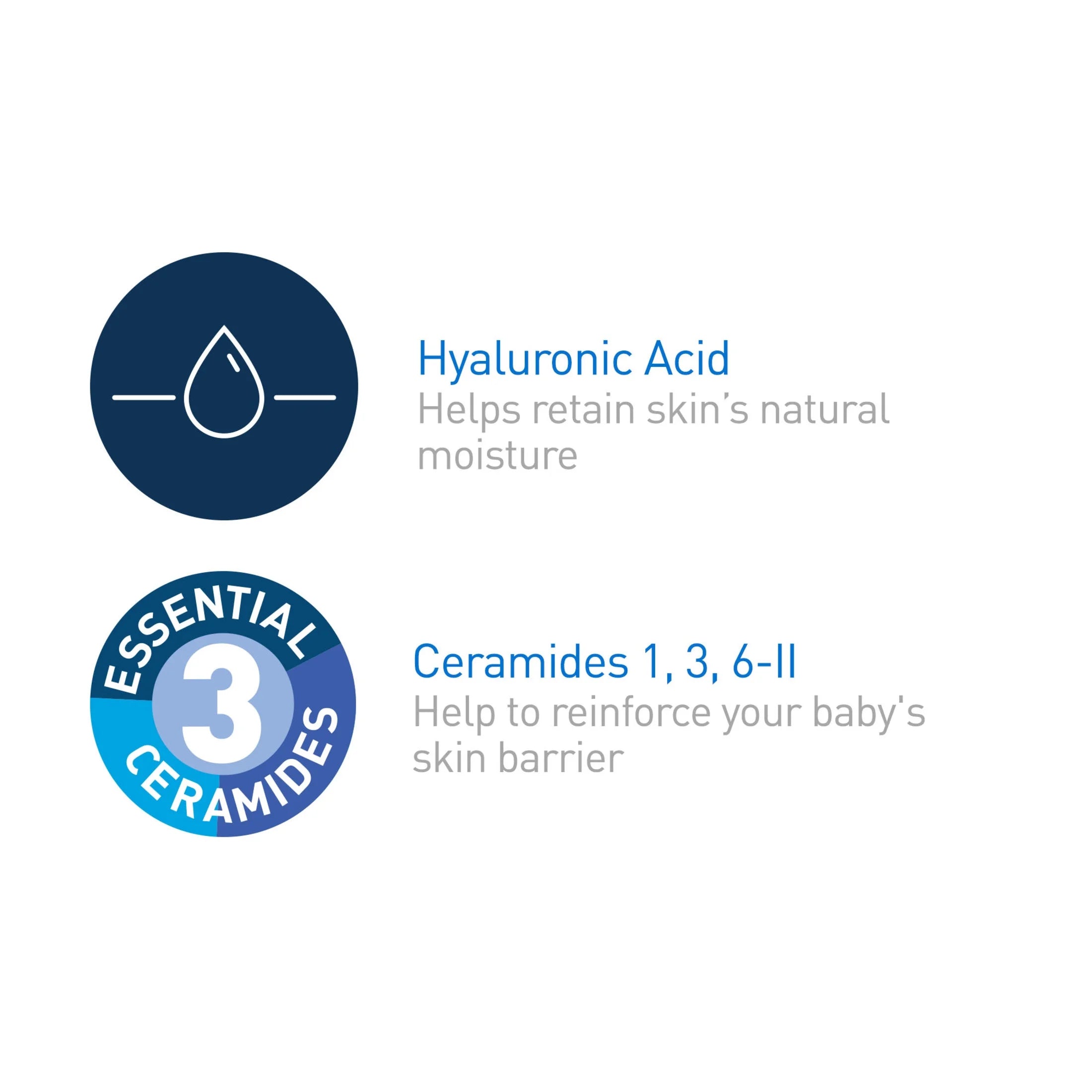 Cerave Baby Healing Ointment for Diaper Rash & Cracked Chafed Dry Skin for Baby + Toddler 3 Oz