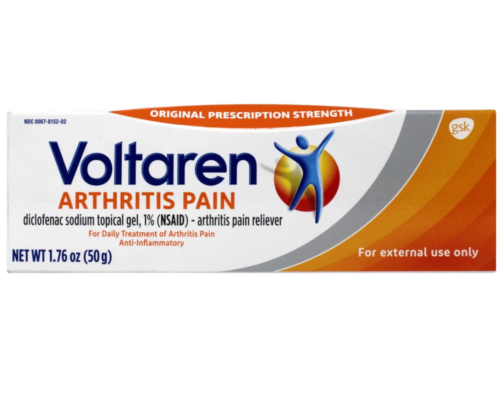(2 Pack) Arthritis Pain Gel for Powerful Topical Arthritis Pain Relief, 1.7 Oz/