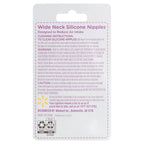 (3 Pack) Parent'S Choice Wide Neck Silicone Nipples, 6+ Months, 3 Pack