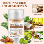 Aliver Cracked Heel Repair Balm, Balm for Rough Heels, for Dry Skin & Cracked Feet Hydration,(Coconut)2.46Oz