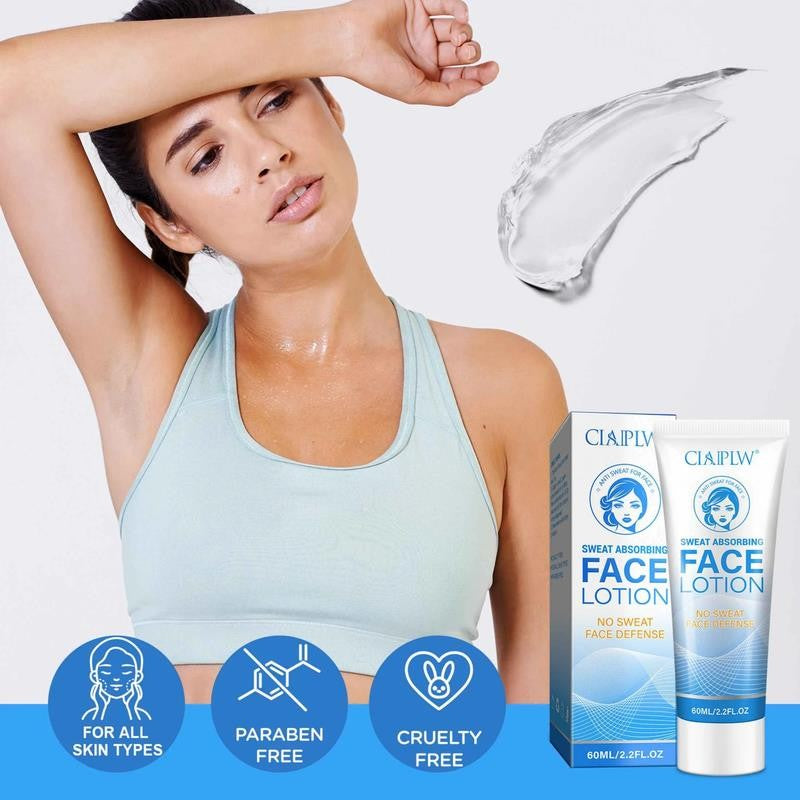 Antiperspirant Hand Lotion,Sweat Absorbing - Oily Face Control - Keep Fresh & Cl