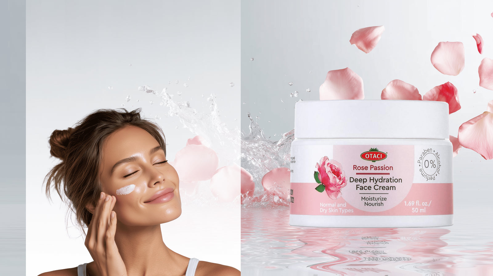 - Rose Passion Deep Hydration Face Cream 1.69 Fl.Oz