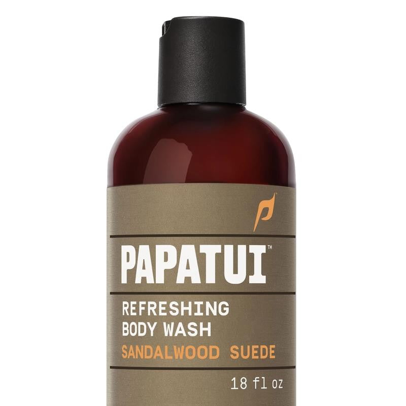 Refreshing Men'S Body Wash, Sandalwood Suede, 18 Oz