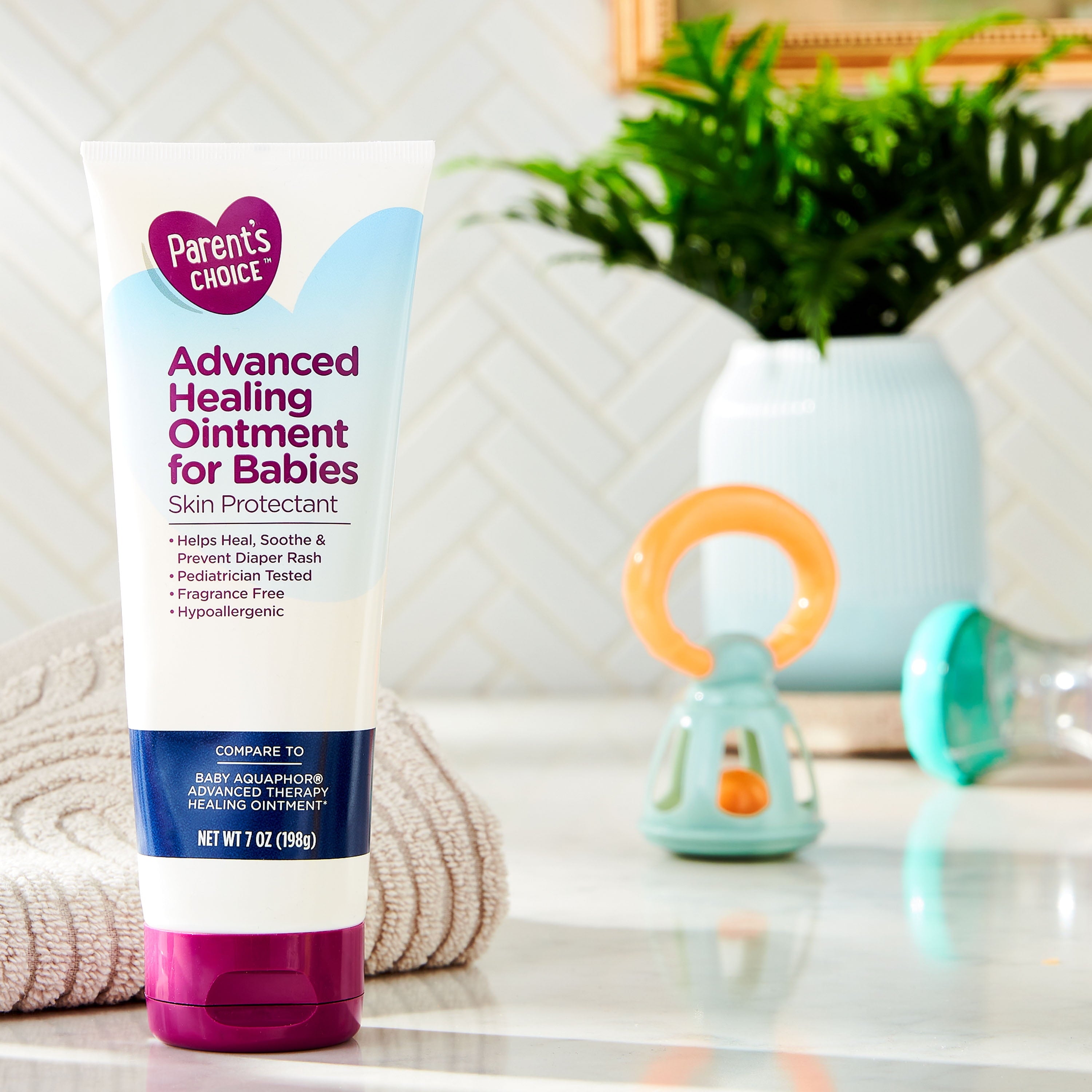 (2 Pack) Parent'S Choice Advanced Healing Ointment for Babies, 7 Oz