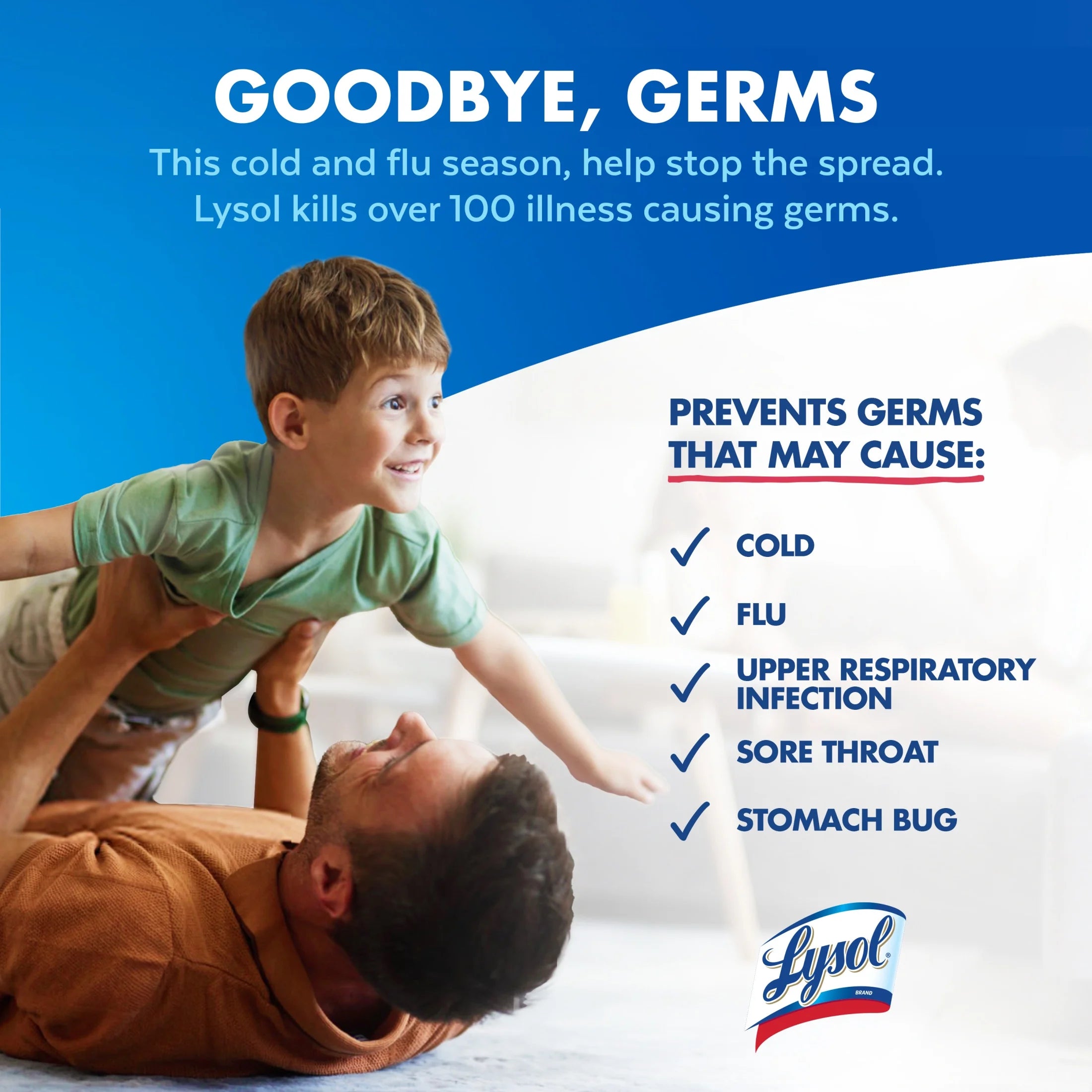 Lysol Disinfectant Spray, Sanitizing and Antibacterial Spray, Crisp Linen Scent, 19 Fl Oz, 2 Pack