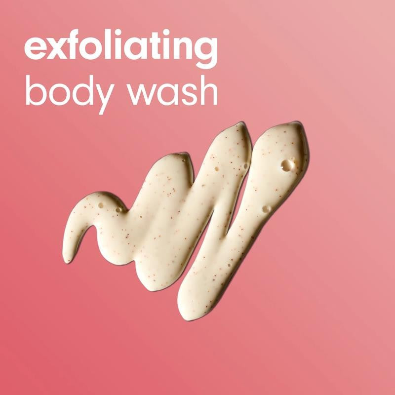 Exfoliating Body Wash, All Skin Types, Coconut Butter, 32 Fl Oz Bottle