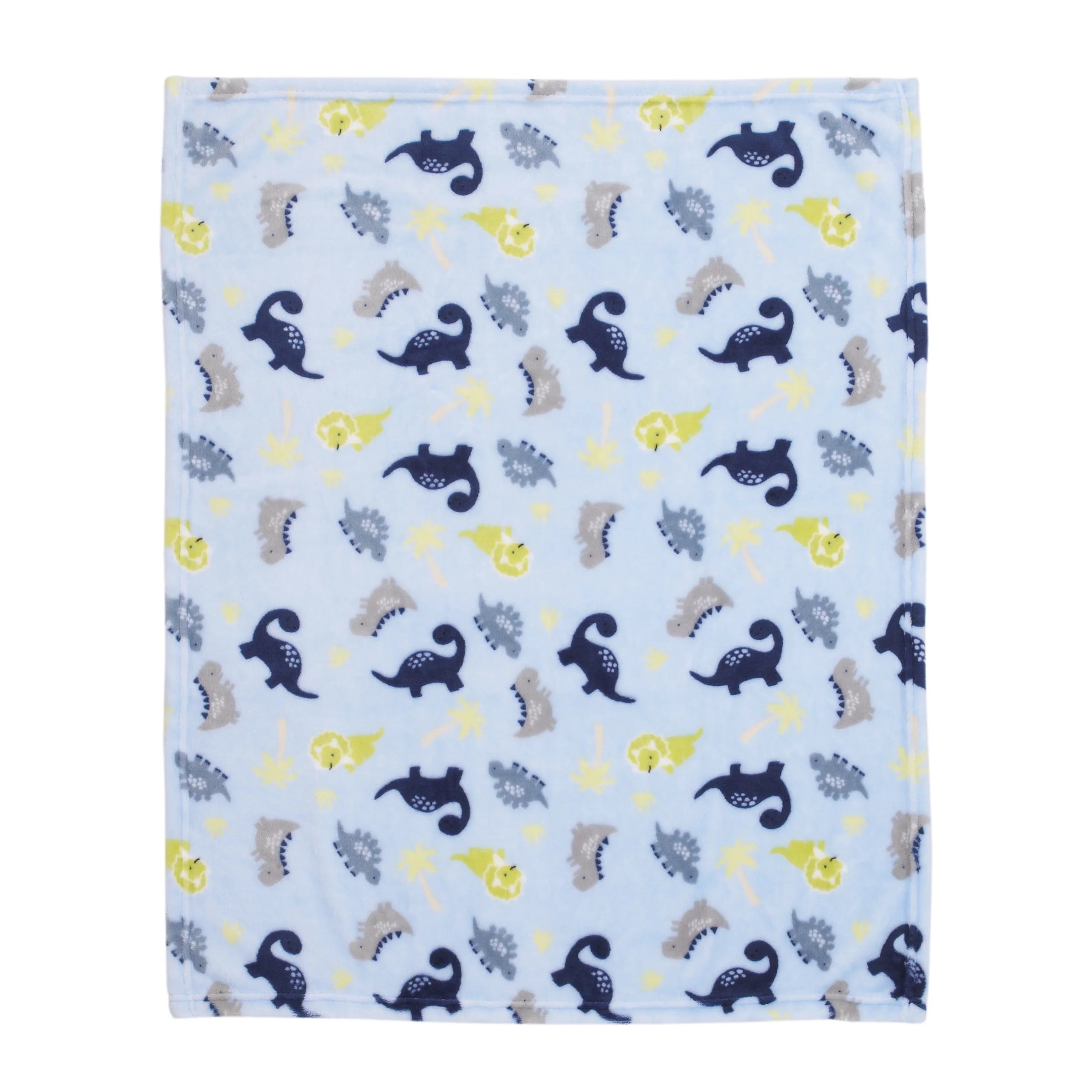 Parent’S Choice Plush Baby Blanket, Blue Dinosaur, 30 in X 36 In