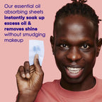 Essentials Oil Absorbing Sheets for Oily Skin, 50 Ct