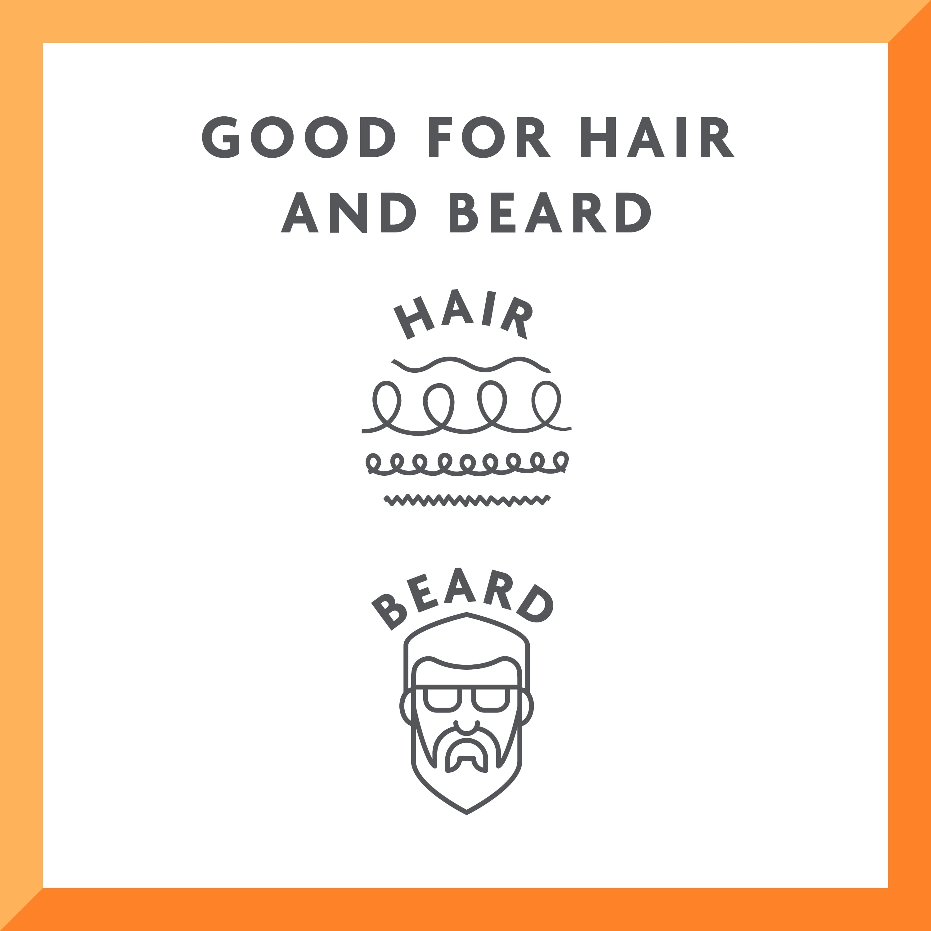 (2 Pack)  for Men Leave-In or Rinse-Out Conditioner for Hair & Beard, 13 Oz