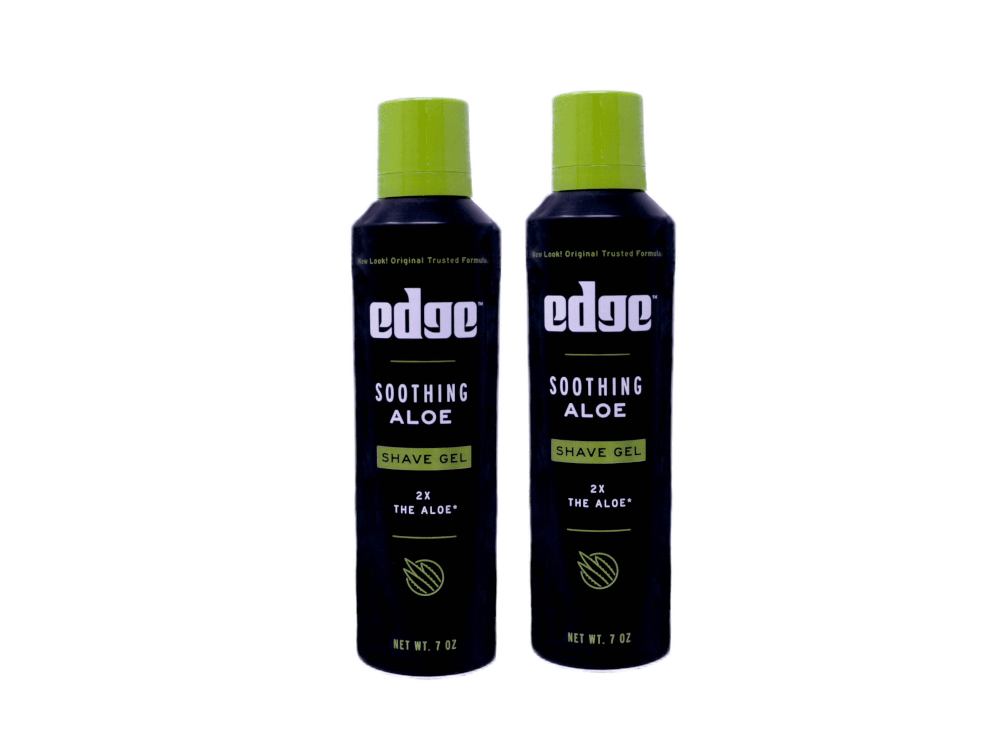 2 Pack - Edge Shave Gel Soothing Aloe 7 Oz