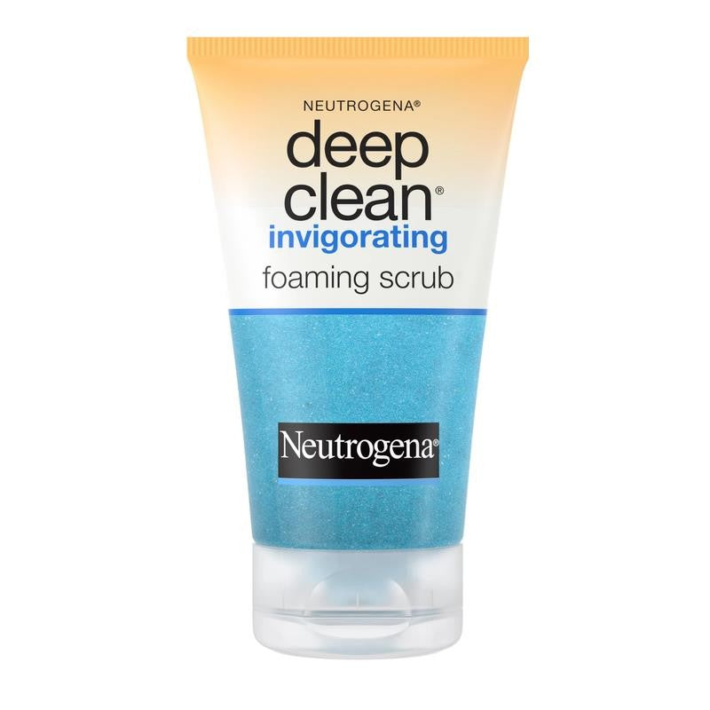 Deep Clean Invigorating Foaming Gel Face Scrub, 4.2 Fl. Oz