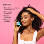 Aunt Jackie'S Curls & Coils Elixir Essentials Biotin, Rosemary & Mint Hair and Scalp Oil, 2 Fl Oz ., All Hair Types