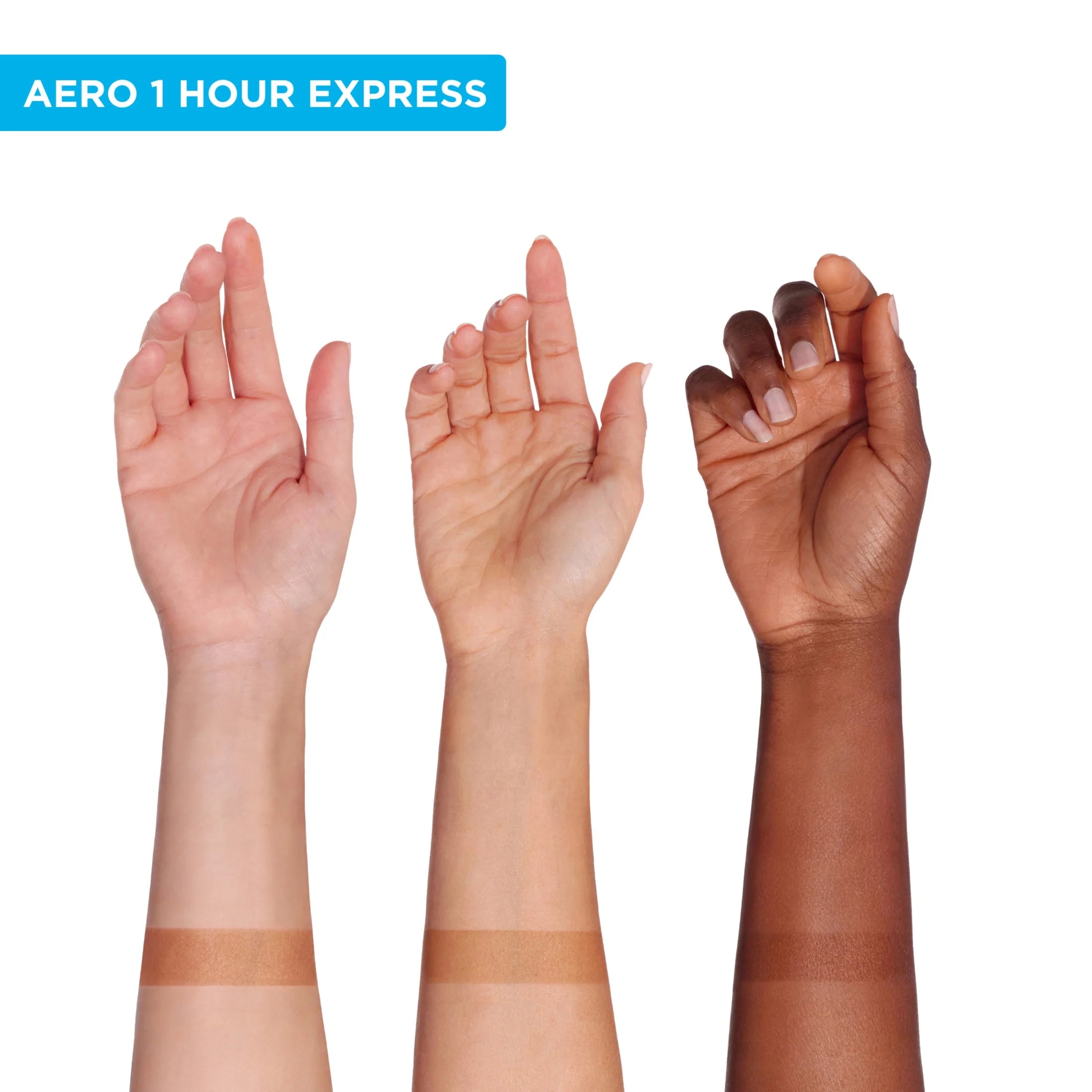 Aero Aerated Sunless Self Tanner Foam 1 Hour Express, 5.71 Fl Oz