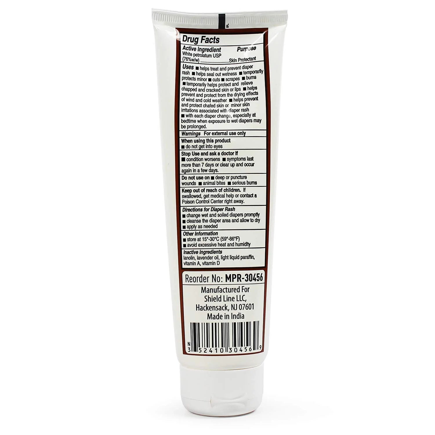 Med Pride A&D Ointment for Adults and Babies, 4 Oz Healing Ointment Diaper Rash Cream Skin Protectant