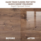 Quick Shine Hardwood Floor Luster, Pfas-Free Formula Floor Polish with Plant-Derived Carnauba 27Oz