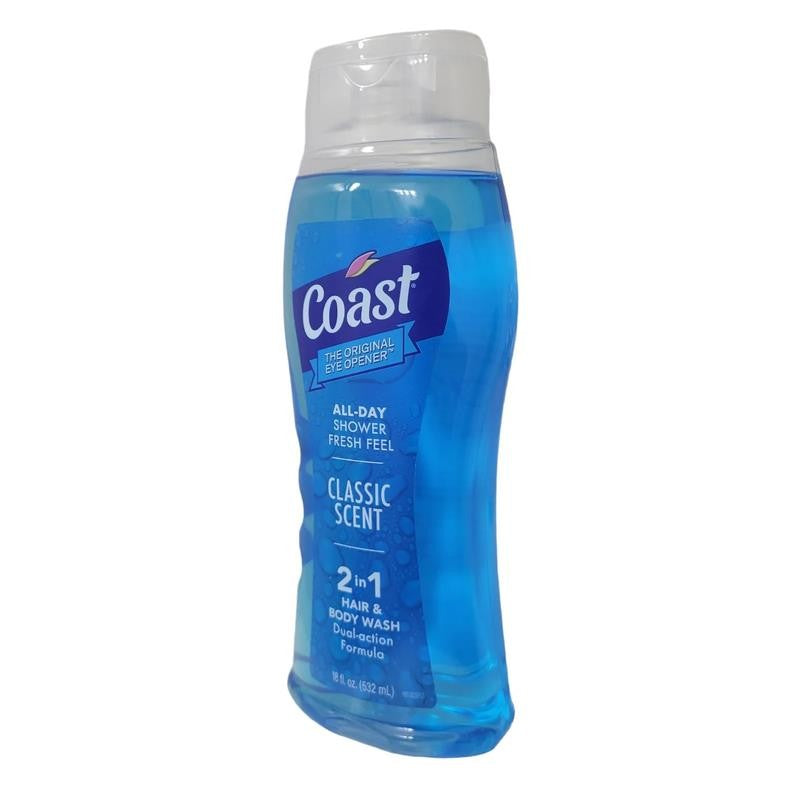 2 in 1 Hair and Body Wash for Men,18Floz,Cla