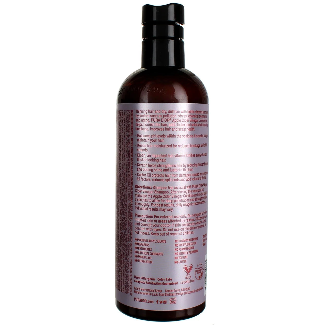 Apple Cider Vinegar Thin2Thick Conditioner - 16 Oz