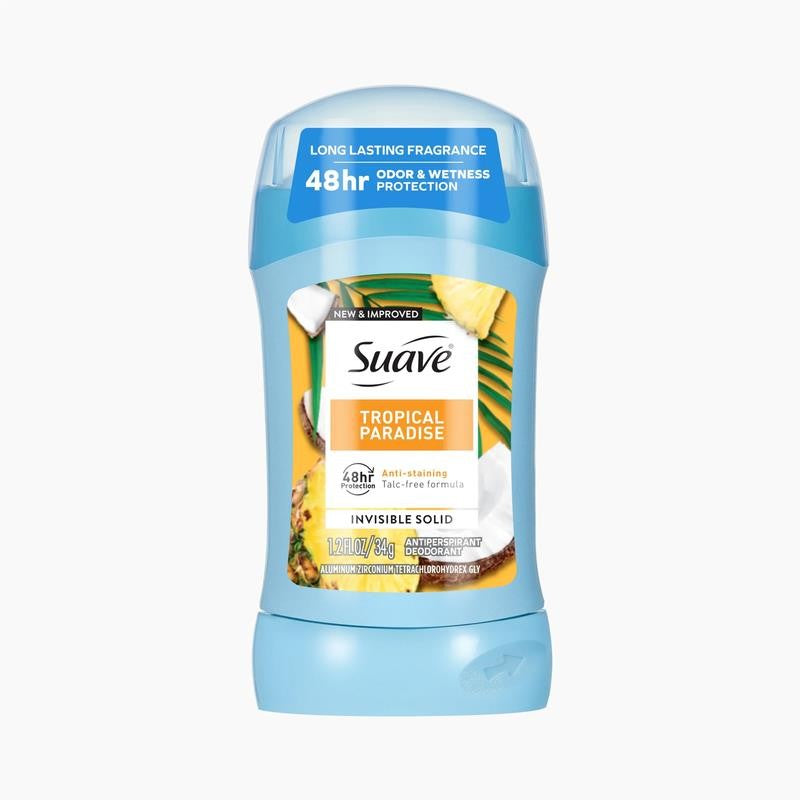 Antiperspirant Deodorant for Women, 48Hr Protection, Tropical Paradise, 1.2 Oz