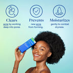 Daily Deep Cleanser Face Wash for Acne Prone Skin, 4 Oz