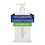 Native Volumizing Conditioner, Cucumber & Mint, Sulfate & Paraben Free, 16.5 Oz