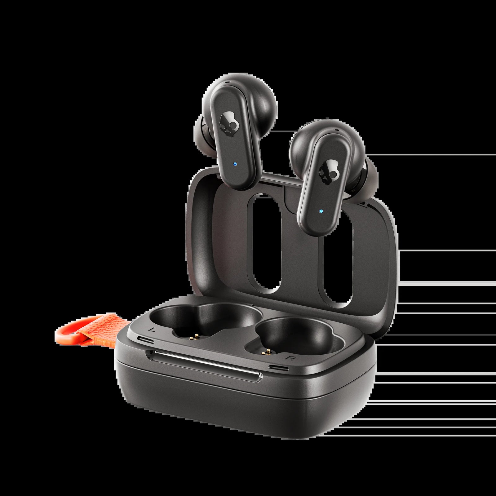 Dime 3 XT True Wireless In-Ear Earbuds, True Black